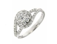 Ringe Mirco Visconti Dame in Weißgold Diamante 0.18 Ct ABA1135 - ABA1135